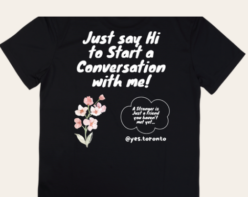 Yes Toronto conversation starter t-shirt design